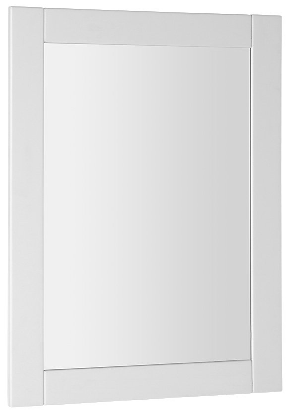 Favolo FV060 zrkadlo v ráme 60x80 cm, biela mat