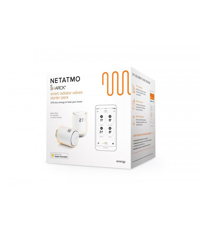 Netatmo Smart Radiator Valves Starter Pack (NVP-EN)