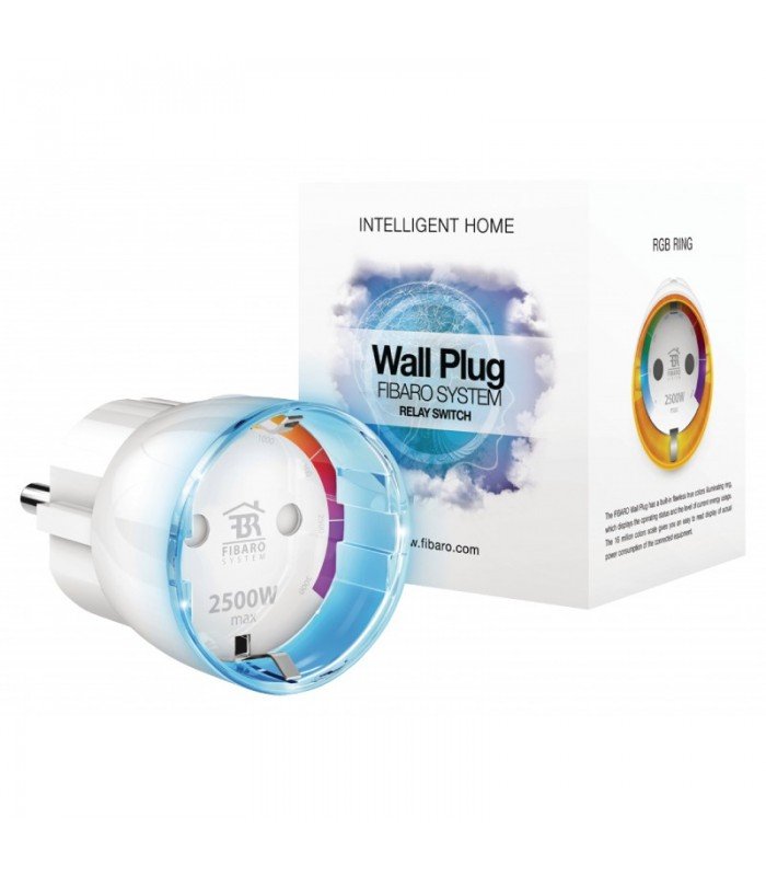 Fibaro Inteligentná zásuvka - Wall Plug type F (FGWPF-102 ZW5)