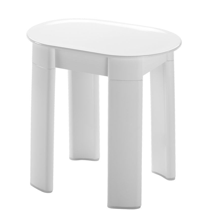 Tetra 2872 kúpeľňová stolička 42x41x27 cm, biela