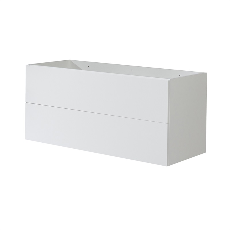 Mereo Aira CN713S kúpeľňová skrinka, biela, 2 zásuvky, 1210x530x460 mm