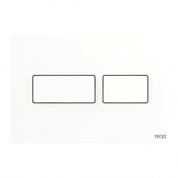 TECEsolid- Ovládacie tlačidlo, kovové, biele matné 9240433