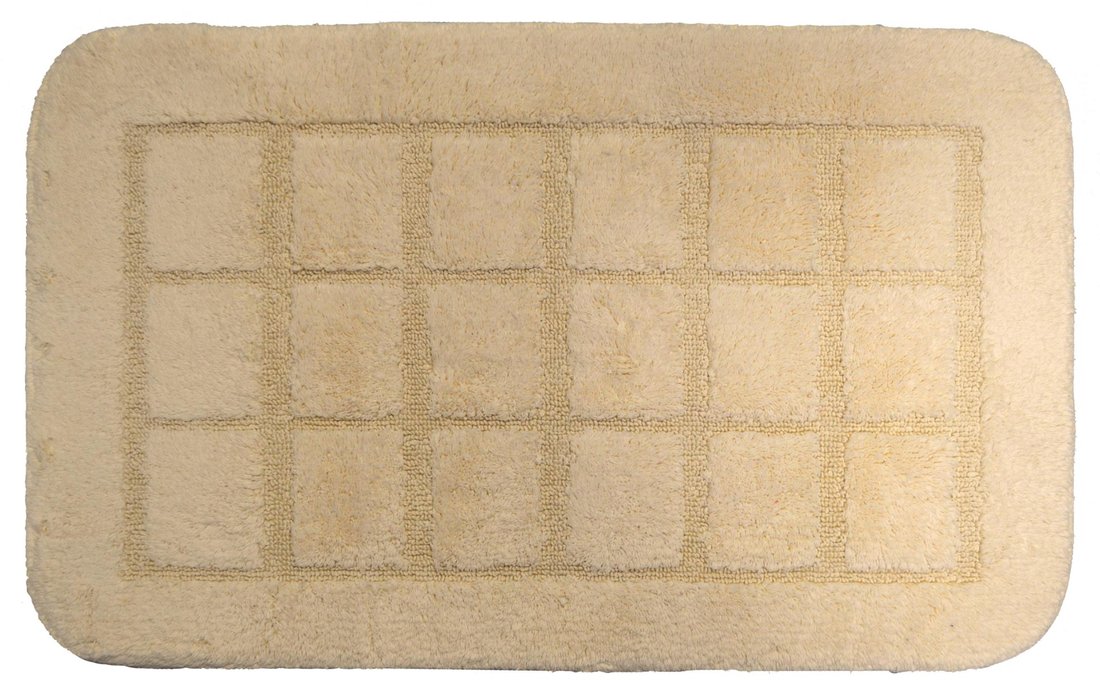 Delhi 1712311 kúpeľňová predložka 50x80 cm, 100% polyester, béžová
