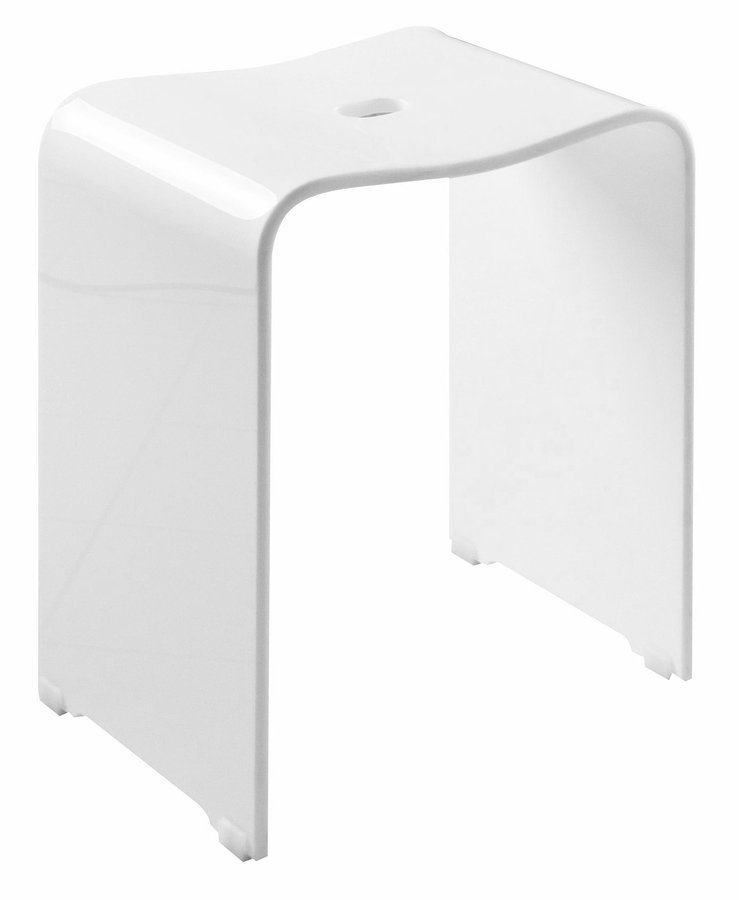 Trendy A211101 kúpeľňová stolička 40x48x27,5cm, biela