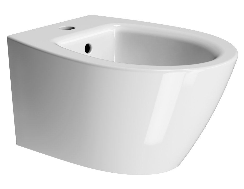 Modo 9864111 bidet závesný, 37x52 cm, biely ExtraGlaze