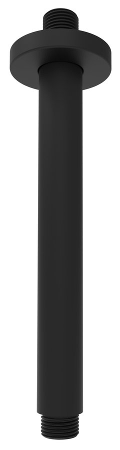 Sapho 1205-05B sprchové stropné rameno, guľaté, 200mm, čierne