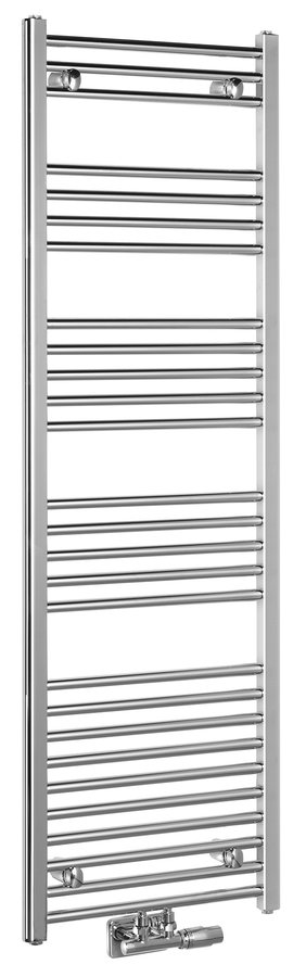 Alya LLS304 vykurovacie teleso rovné 500x1600 mm, stredové pripojenie, chróm