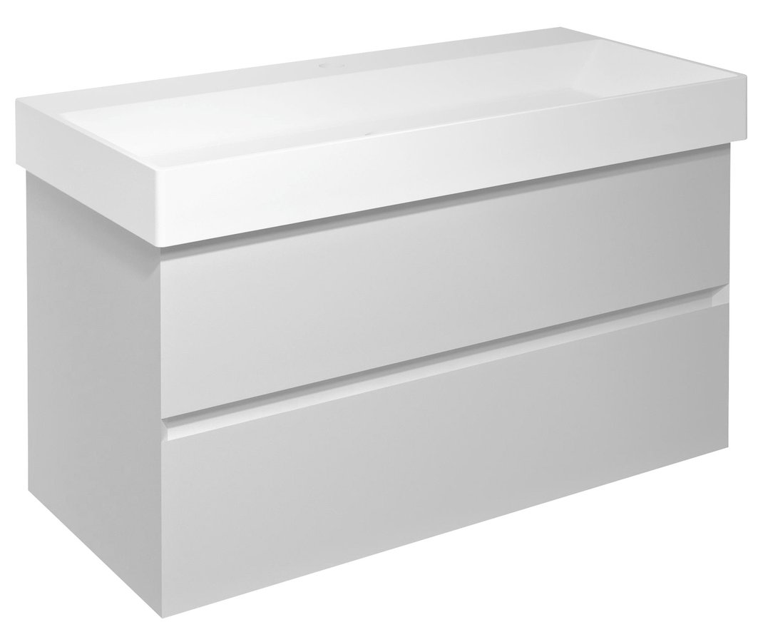 Filena FID1210W umývadlová skrinka 95x51,5x43cm, biela matná