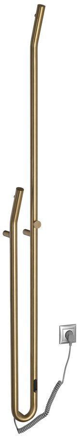 Duopasso ER830 elektrický sušiak uterákov s časovačem, 122x1700mm, 45 W, zlatý matný