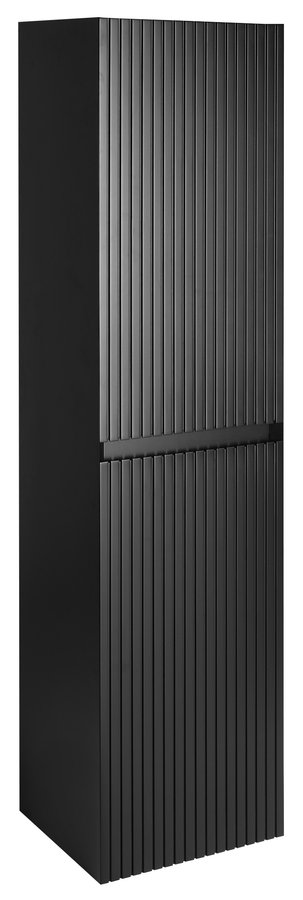 Filena FID3540BS skrinka vysoká 35x140x30cm, čierna matná strip