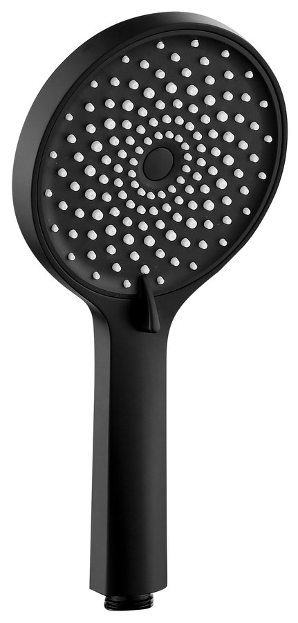 Sapho 1204-10B ručná sprcha, priemer 123mm, čierna matná