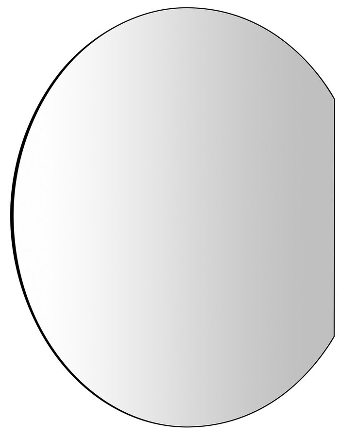 Dara Cut Led 30562CI podsvietené zrkadlo 20W, 100x90 cm, vykurovacia fólia