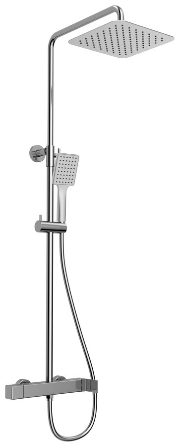 Cubemix CM139 sprchový stĺp s pákovou batériou, chróm