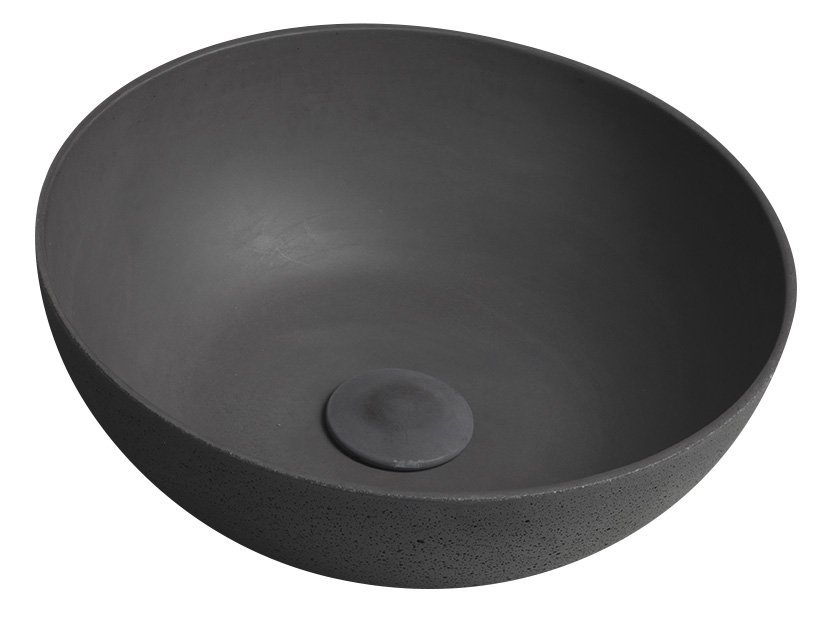 Formigo FG316 umývadlo na dosku, priemer 39cm, antracit