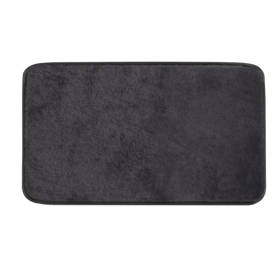 Fuzzy 96FY508014 kúpeľňová predložka, 50x80cm, 100% polyester, protišmyk, čierna