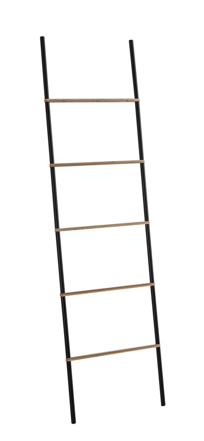 Kenta 303141 sušiak uterákov 450x1610x21mm, čierny/bambus