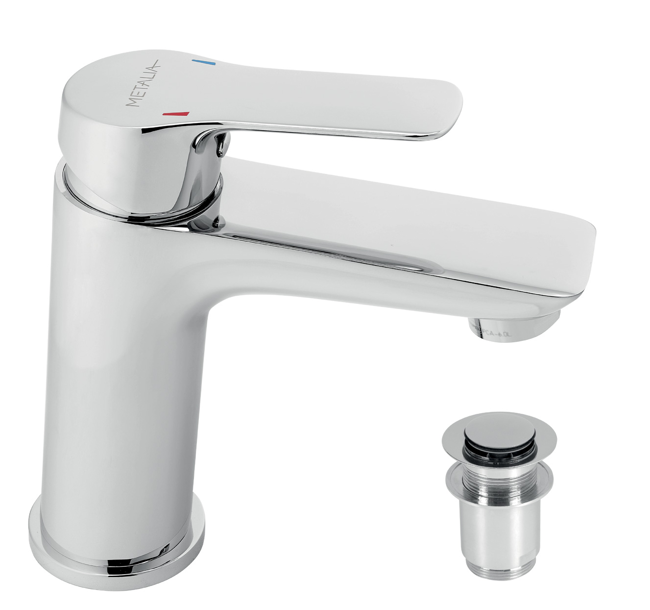 Novaservis Metalia 54 54002,0 umývadlová batéria s výpusťou, chróm
