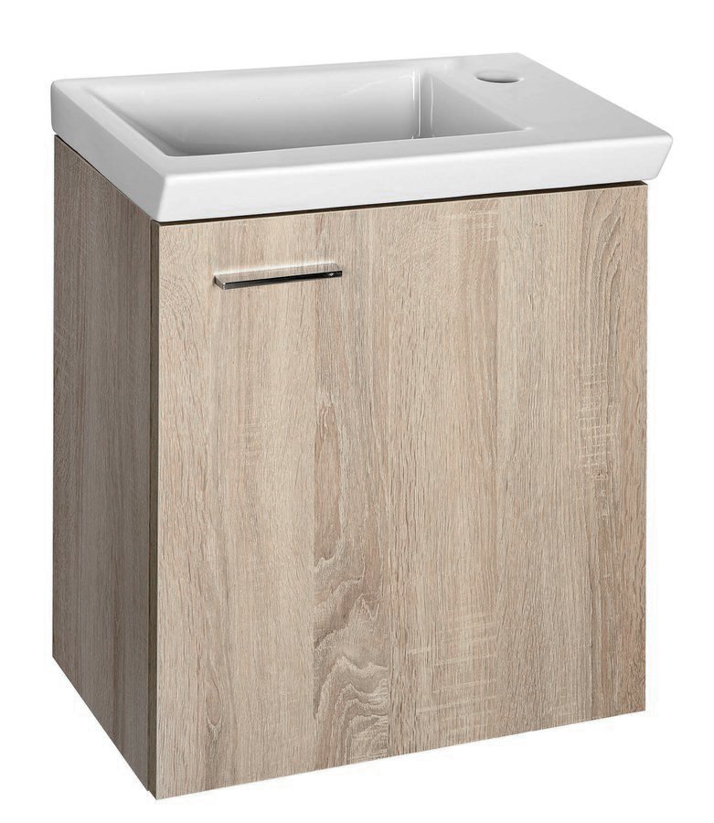 Zoja 51046DP umývadlová skrinka 44x50x25,3 cm, dub platin