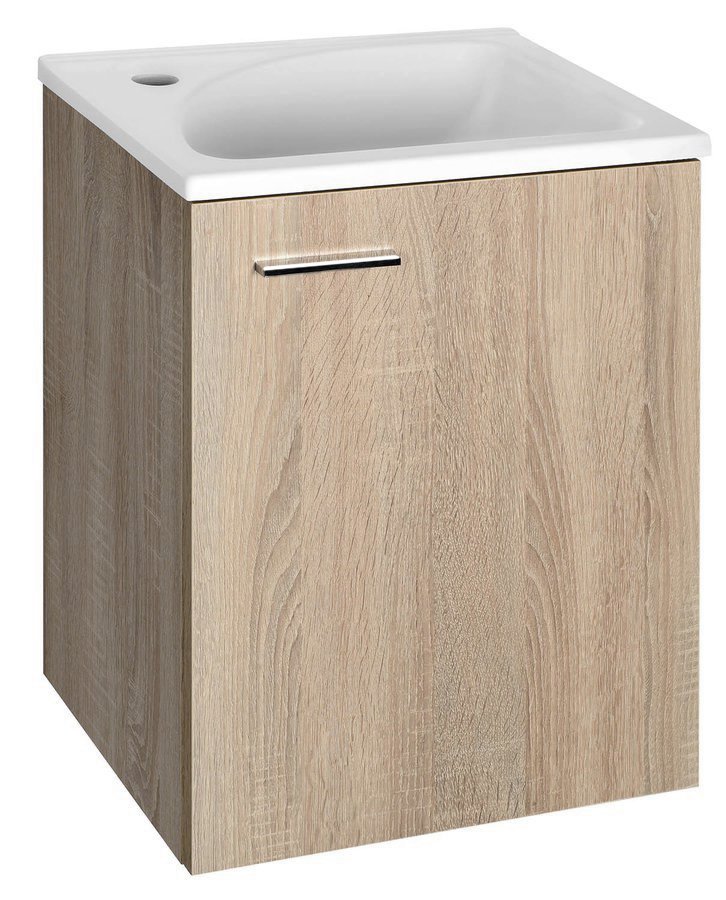 Zoja 51048DP umývadlová skrinka 40x50x32 cm, dub platin