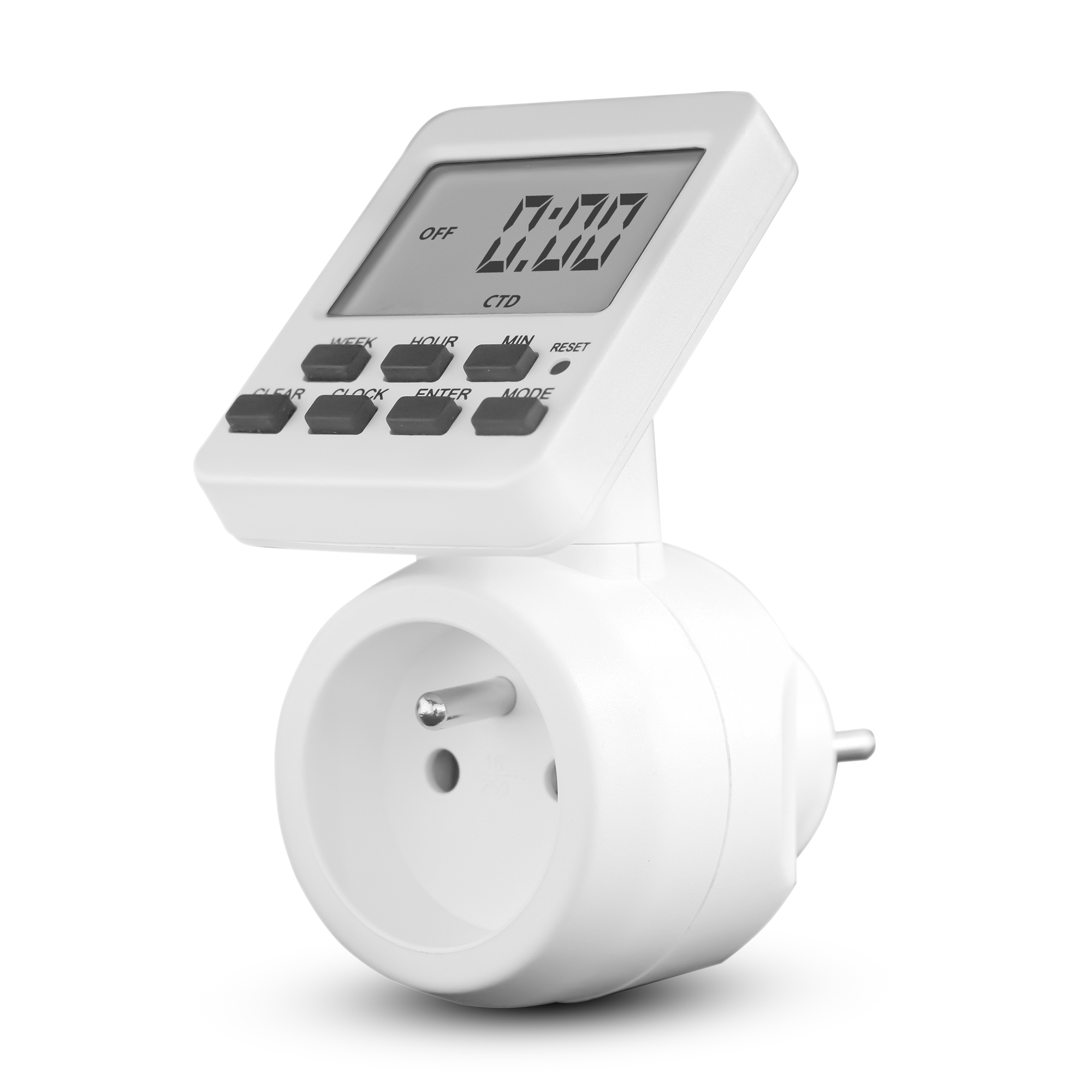 Elektrobock ZSD15 digitálna spínacia zásuvka