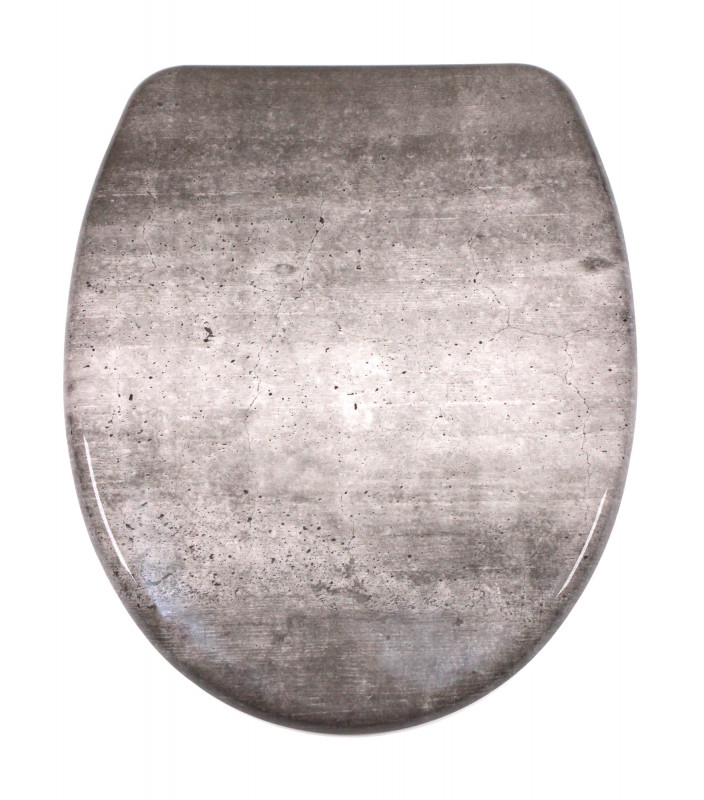 Schütte Industry Grey WC sedátko duroplast, Soft Close