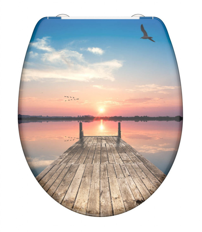 Schütte Sunset Sky WC sedátko duroplast, Soft Close