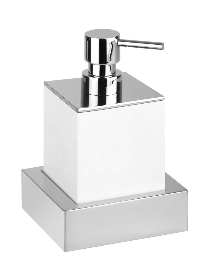 X-Steel XS104W dávkovač mydla na postavenie 200ml, biely