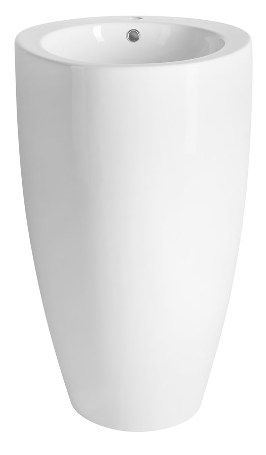 Aqualine VS701 keramické umývadlo voľne stojace, 50x84cm, biele