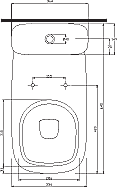 Kolo Style WC kombi univerzálny odpad L29000