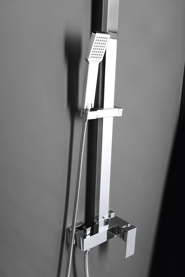 Latus 1102-03 sprchový stĺp s batériou, chróm