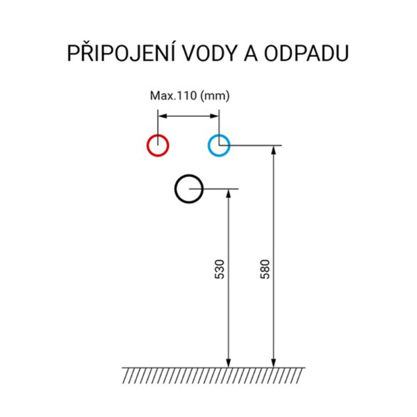 Mereo Leny CN811 umývadlová skrinka 60cm