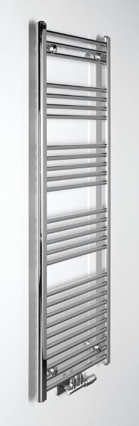 Alya LLS309 vykurovacie teleso rovné 400x1600mm, stredové pripojenie, chróm