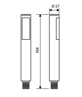 Sanicro ručná sprcha Minimalist SC 5200