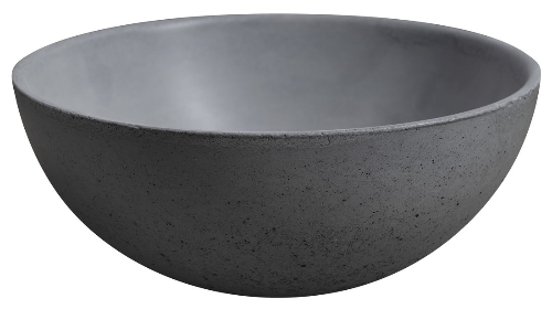 Minor MR26017 umývadlo na dosku, priemer 26cm, šedé