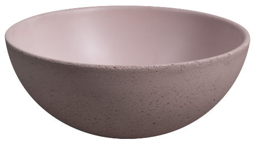 Minor MR26021 umývadlo na dosku, priemer 26cm, ružové