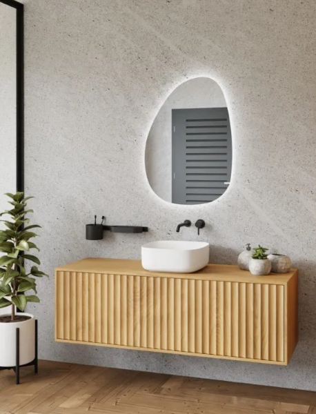 Sten Led NA372 podsvietené zrkadlo 67x92 cm