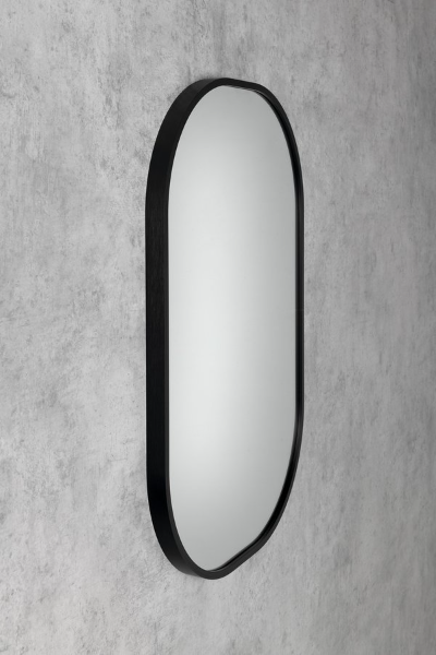 Cona Slim NC245 zrkadlo v ráme, 40x60cm, čierne