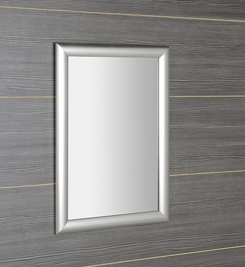 Esta NL395 zrkadlo v drevenom ráme 58 x78 cm, strieborné