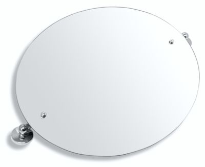 Novaservis Metalia 1 6117,0 zrkadlo s výklopným držiakom ovál 60x50 cm