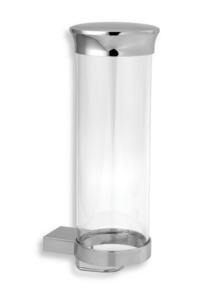 Novaservis Metalia 9 0972,0 zásobník na kozmetické tampóny sklo