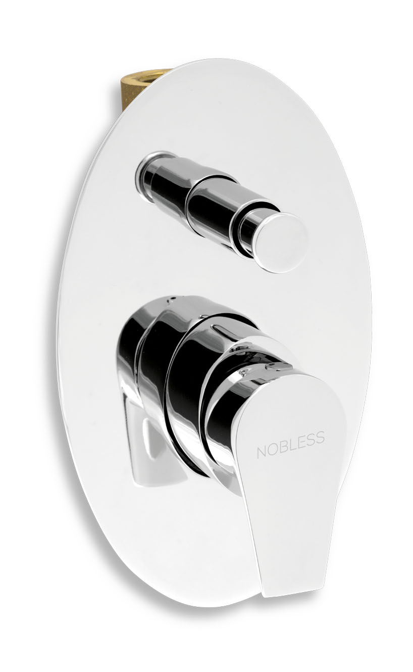 Novaservis Nobless Vision X 42050R,0 vaňová a sprchová podomietková batéria s prepínačom