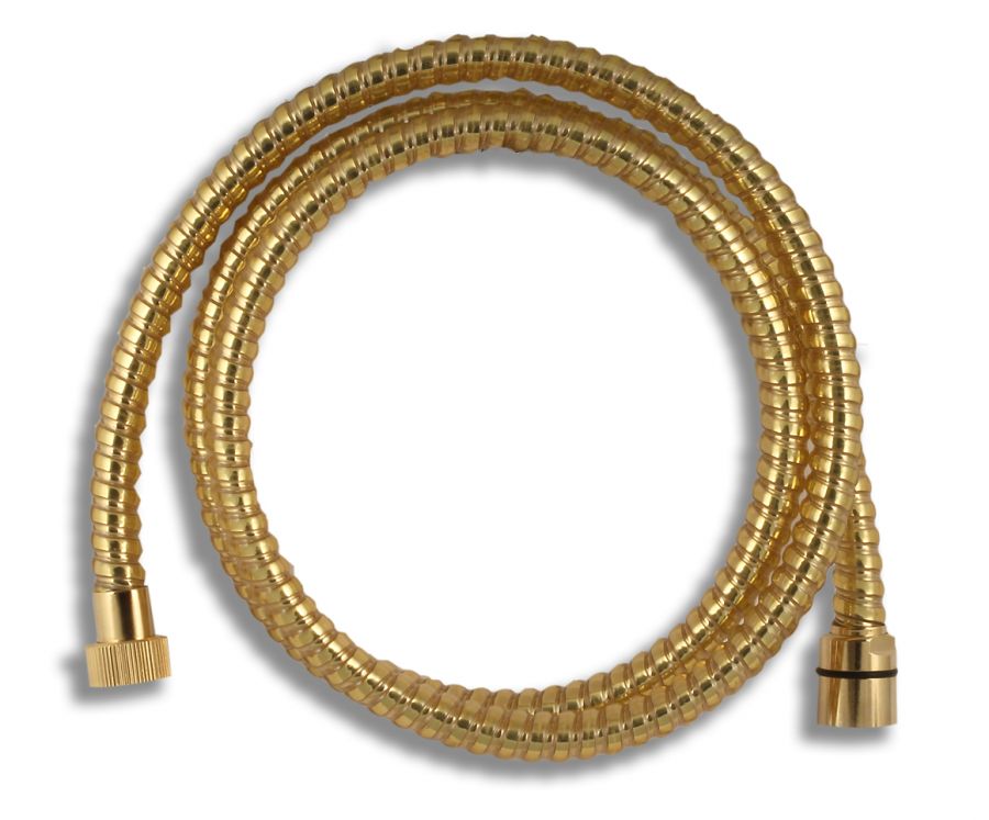 Novaservis SPIRAL/150,ZL sprchová hadica plastová 150 cm zlato