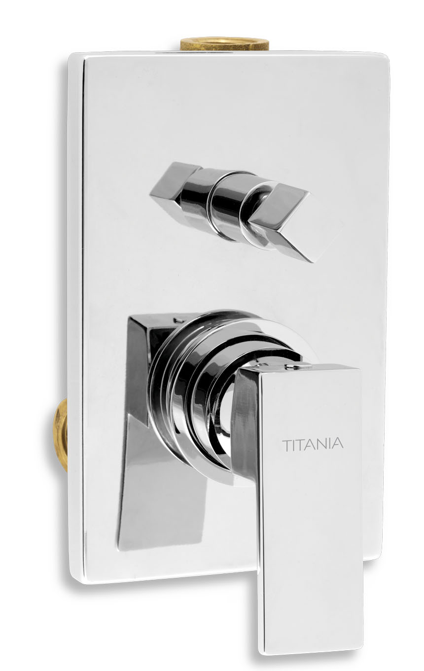 Novaservis Titania Cube 98850R,0 vaňová podomietková batéria
