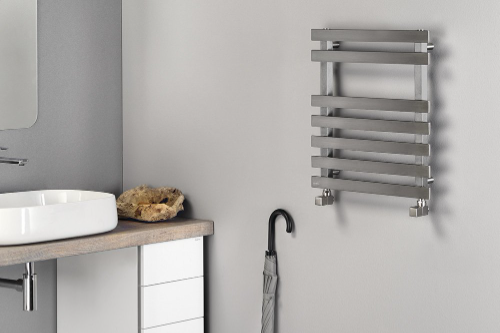 Truva NR310 vykurovacie teleso 500x545 mm, brúsená nerez, 175 W