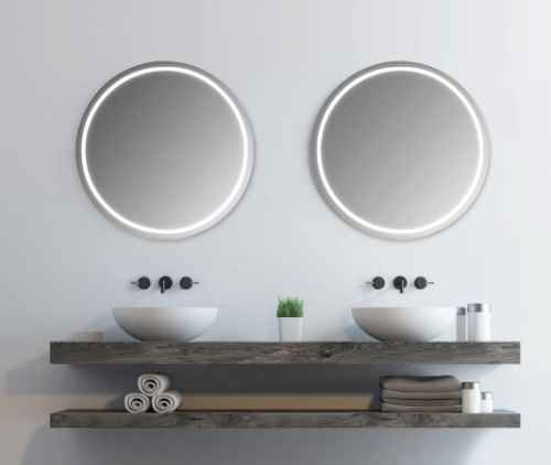 Nyx NY600 guľaté zrkadlo s LED osvetlením, 60cm