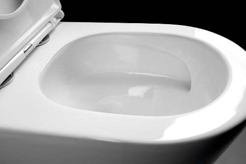 Dario Rimless PC106V WC kombi, spodný/zadný odpad, biele