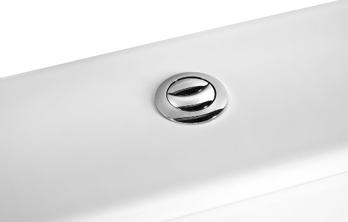 Dario Rimless PC106V WC kombi, spodný/zadný odpad, biele