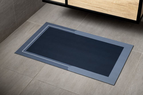 Aqualine PCD012 kúpeľňová predložka 50x80cm, absorpčná, modrá