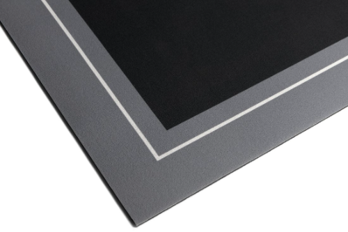 Aqualine PCD014 kúpeľňová predložka 50x80cm, absorpčná, šedá