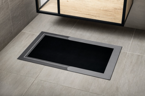 Aqualine PCD014 kúpeľňová predložka 50x80cm, absorpčná, šedá